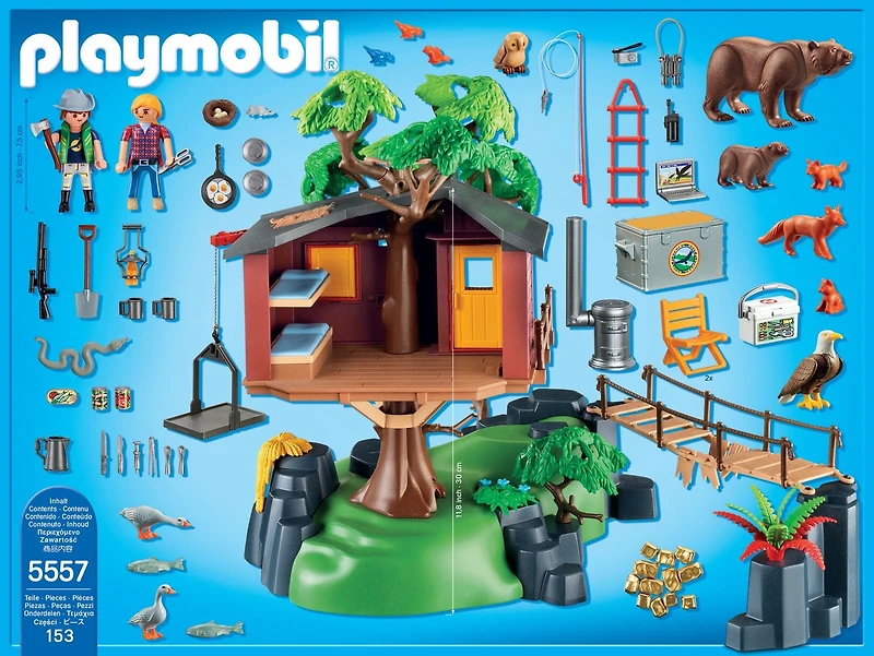 Playmobil 5557 Adventure Tree House Playset