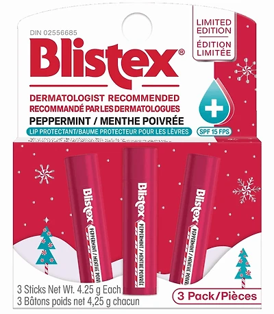 BLISTEX Peppermint Lip Balm Gift Set