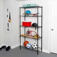 Honey Can Do 5-Tier Adjustable Storage Shelving Unit