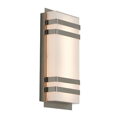 Artika Glow Box 3 LED-Integrated Stainless Steel Outdoor Light