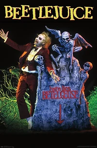 Beetlejuice - Grave Wall Poster, 22.375" x 34"