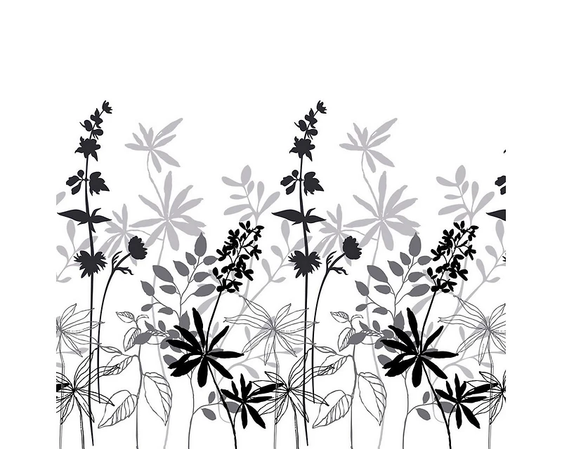 Mainstays Tranquil Leaf Fabric 70`` x 72`` Shower Curtain