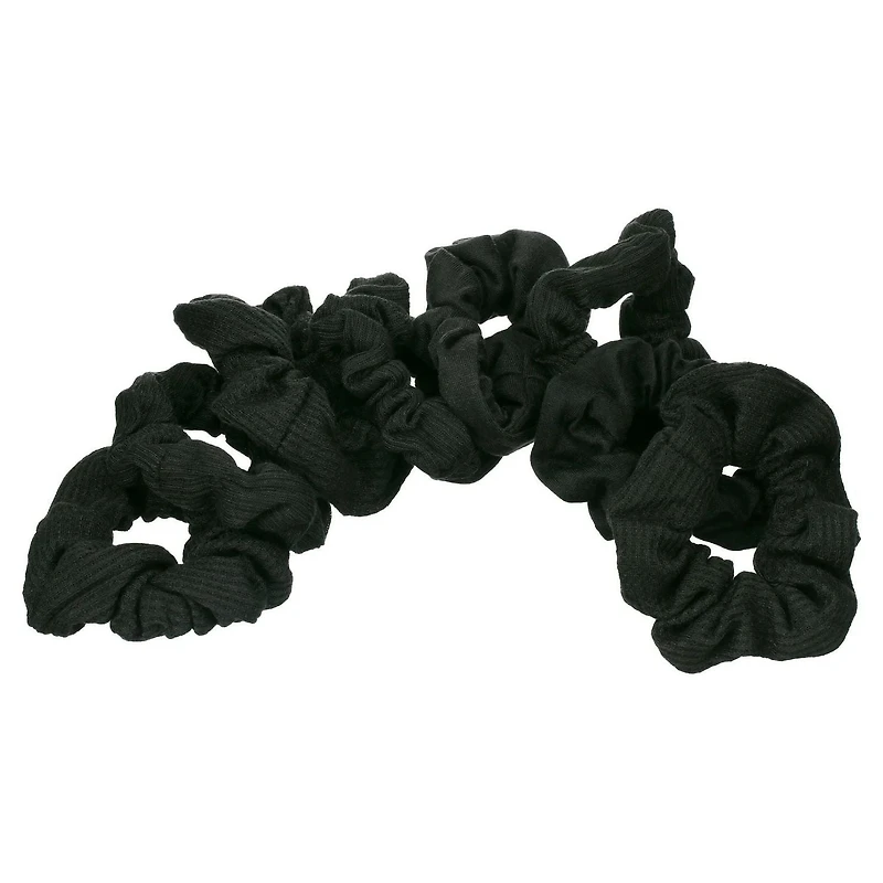 Goody Ouchless Scrunchies - Gentle Hair Scrunchies - Black - 8 Ct, Goody Scrunchies