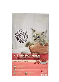 Special Kitty Kitten Dry Cat Food, 1.6kg
