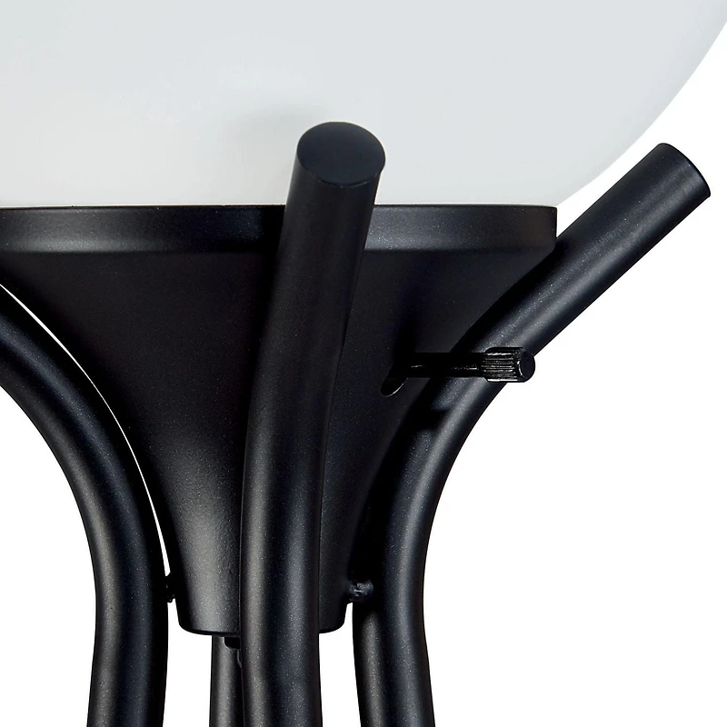 Lampadaire sur pied HOMETRENDS 175,3 cm, noir