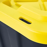 Tuff StoreTM 70L (18.5 gal.), Heavy Duty - Safety Yellow & Carbon Black
