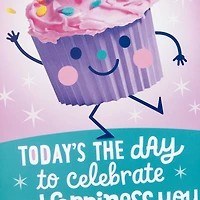 Hallmark Birthday Card for Girls with Sound, Plays "Happy" by Pharrell Williams