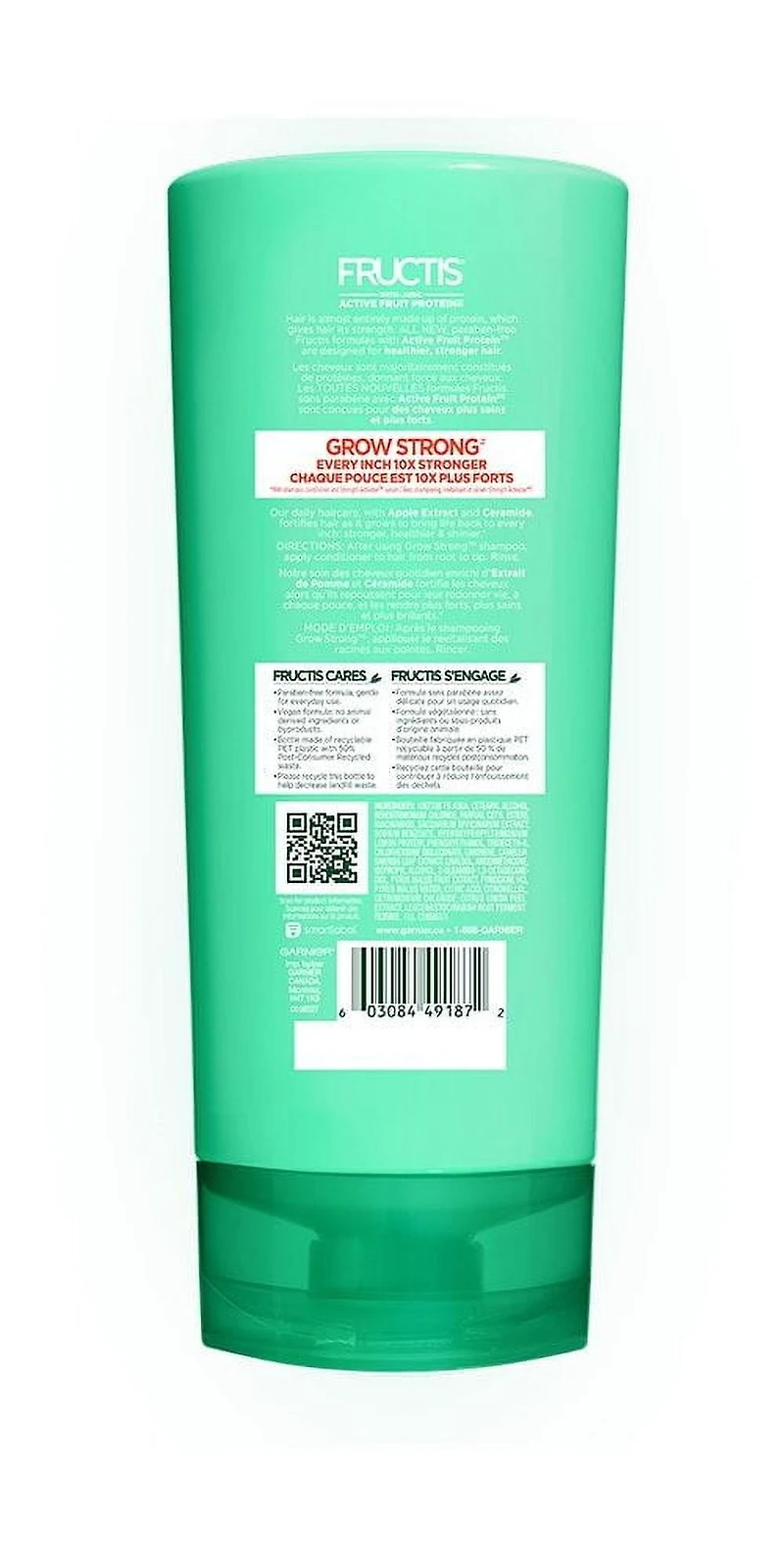 Garnier Fructis, Conditionneur de Croissance Fort, 621 ML