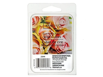 MAINSTAYS SPARKLING ROSE SCENTED WAX MELTS