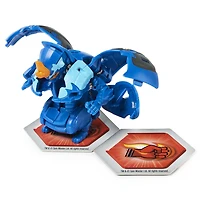 Bakugan, Behemos, Figurine Geogan Rising articulée de 5,1 cm et carte à collectionner