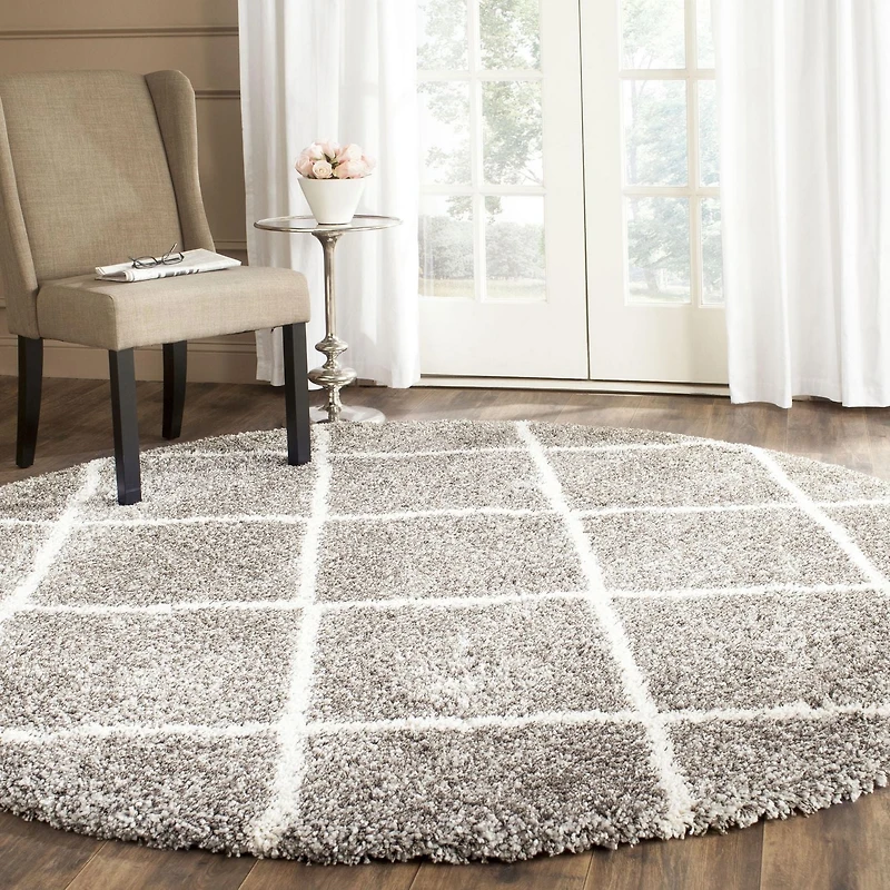 Safavieh Hudson Amias Tapis Géométrique Shag