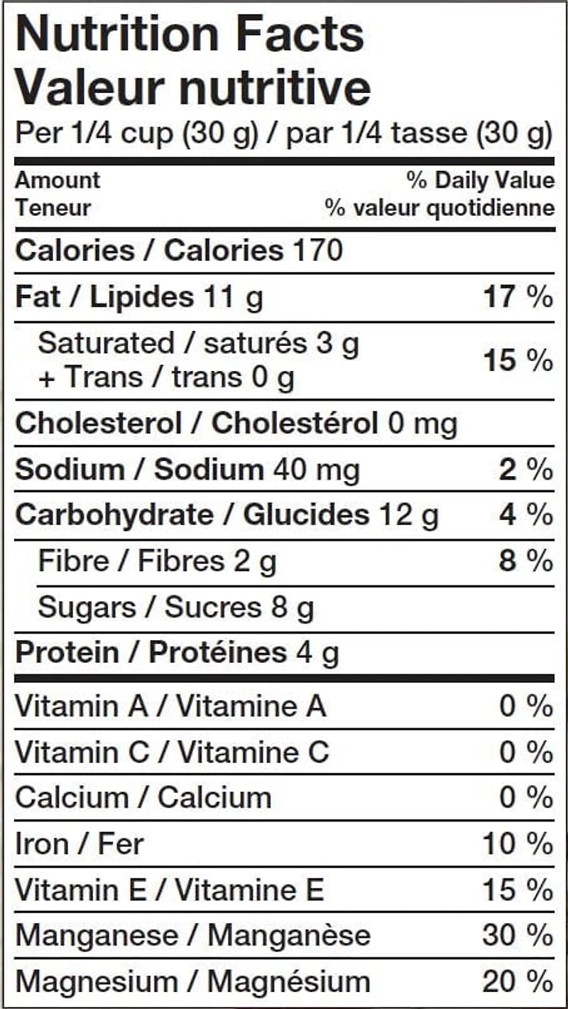 Mélange randonnée Kilimanjaro de Prana Biologique au chocolat