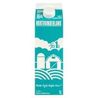 Lait partiellement écrémé 1 % Northumberland 1 litre