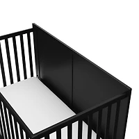 Graco Melrose 5-in-1 Convertible Baby Crib with Drawer, Black