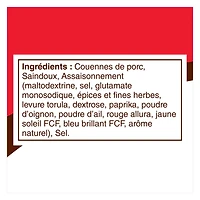 Couennes de porc aromatisées Baken-Ets Piquantes et épicées 70 g.