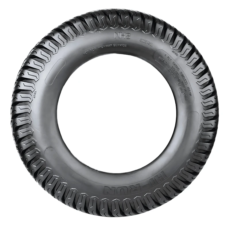 HI-RUN Replacement Turf Tire, 24 x 12-12 4PR SU05 Turf, WD1112