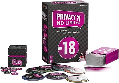 Privacy No Limit 18+ - French Board Game