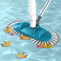 Mainstays Teal & Gray Handheld Pool Vacuum Head with Rotative Brushes - 2.51 lbs.