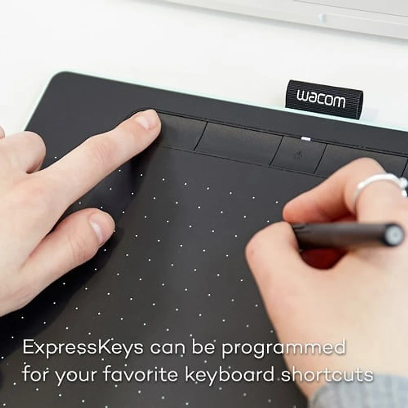 Wacom Intuos Tablette graphique Bluetooth de taille moyenne - Noir