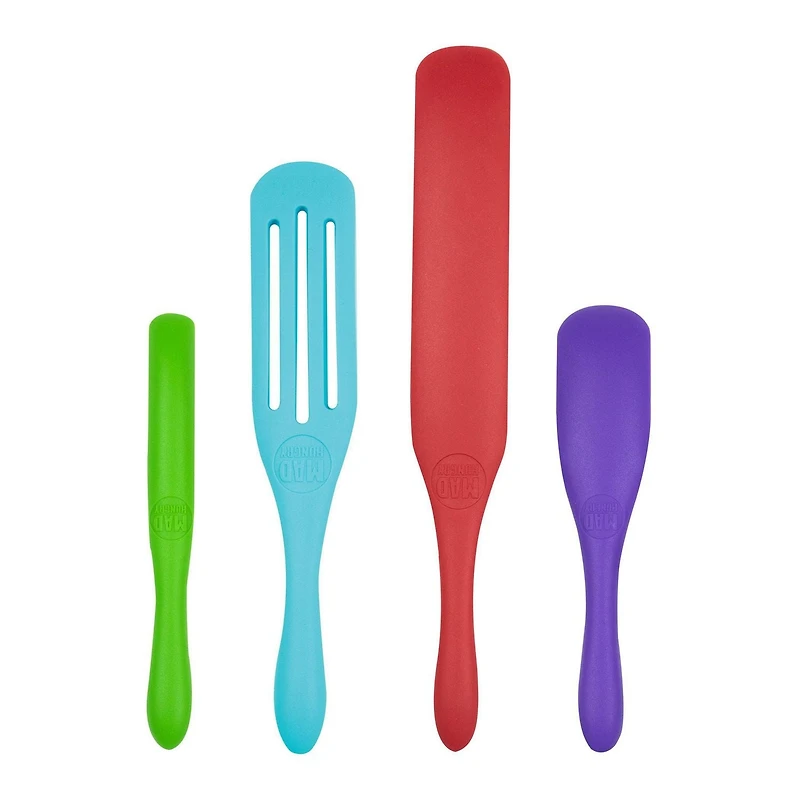 Ensemble de Spurtles 4 Pièces en Silicone Mad Hungry