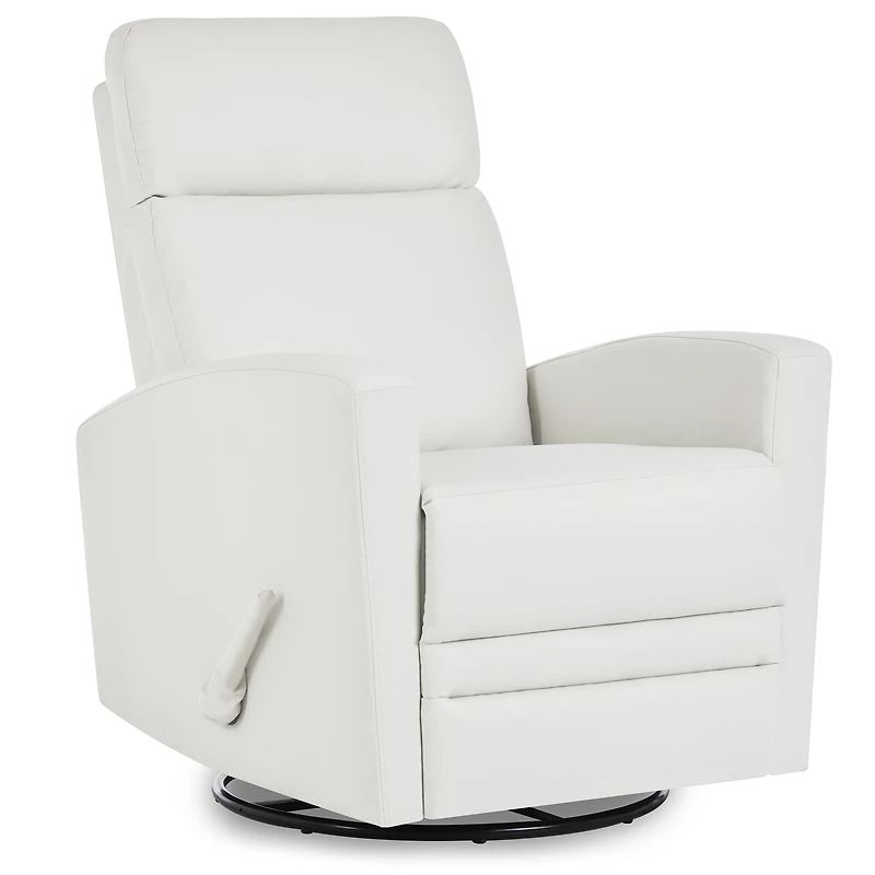 Dream On Me Chatham Plus Swivel Glider, Recliner in Leatherette