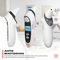 Thermomètre Prime pour oreille et front DualScan de MOBI Lecture double température !