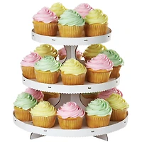 Wilton White Cupcake & Treat Stand, Holds up to 24 cupcakes