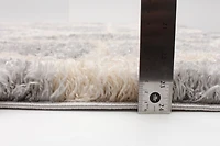 ECARPET Tapis Géométrique d'intérieur à Poils Longs, Collection Lova Ultra Douce et Pelucheuse