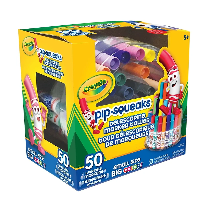Crayola Pip-Squeaks Telescoping Marker Tower
