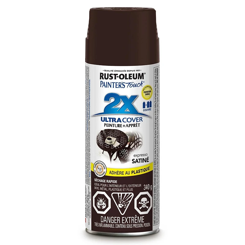 Peinture de retouche Painter's Touch 2X Ultra Cover Expresso satiné 340g