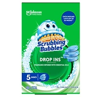 Scrubbing Bubbles® Drop Ins Toilet Bowl Cleaner, 5 Discs
