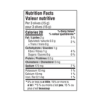 Olives reines entières Great Value 375 ml