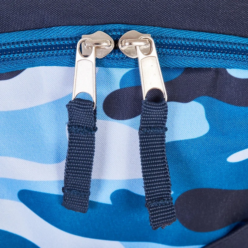 Sac à dos Jetstream en dentelle camo bleue pour enfants