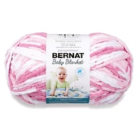 Bernat® Baby Blanket™ Yarn, Polyester #6 Super Bulky, 10.5oz/300g, 220 Yards, Soft