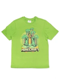 Loot Box Boy's Gift Set Minecraft T & Case L/XL (FR) Coffre à butin