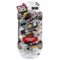 Tech Deck, Ultra DLX 4-Pack Fingerboards (Styles Vary)