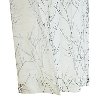 Lunette rideau d'intérieur à oeillets filtrant la lumière