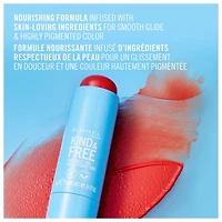 Rimmel Kind & Free Multi-Stick, pour les joues et les lèvres, hydratant, couleur modulable, formule végétalienne, formule propre Formule intensément hydratante