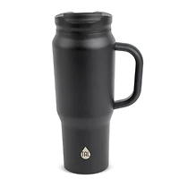 TAL Bouteille d'eau de bassin en acier inoxydable 30 fl oz, Noir Bouteille d'eau