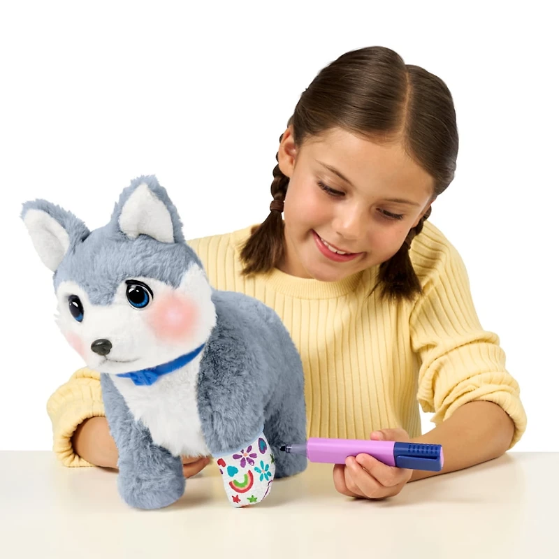 Little Live Pets Aïe Aspen - Exclusivité Walmart Pack individuel de petits animaux vivants Ouchies Aspen - Exclusif