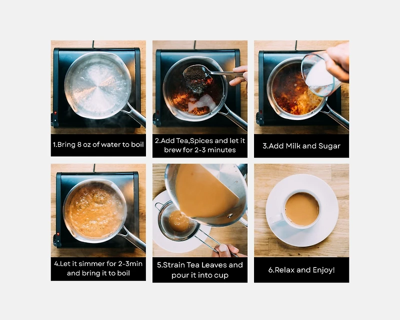 Thé Mamri d'Inde thé noir d'Assam, 2lbs Provenant de plantations de thé sélectionnées d'Asam