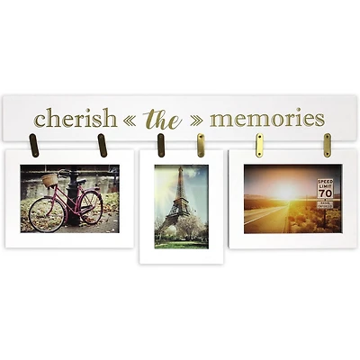 hometrends Cherish Memories Sentiment 3OP Collage Decorative accents and frames