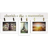 hometrends Cherish Memories Sentiment 3OP Collage Decorative accents and frames