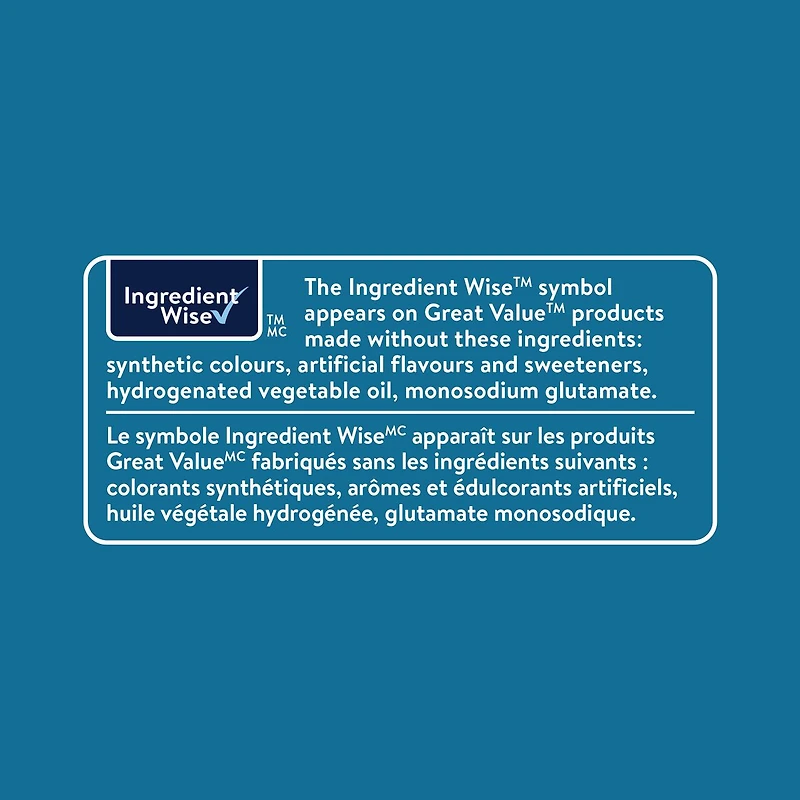 Vinaigrette ranch et grains de poivre Great Value 350 ml