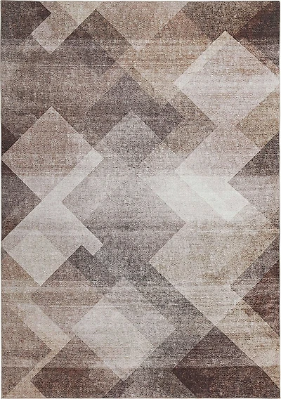 Rug Branch Emir Collection Tapis traditionnel géométrique hydrofuge