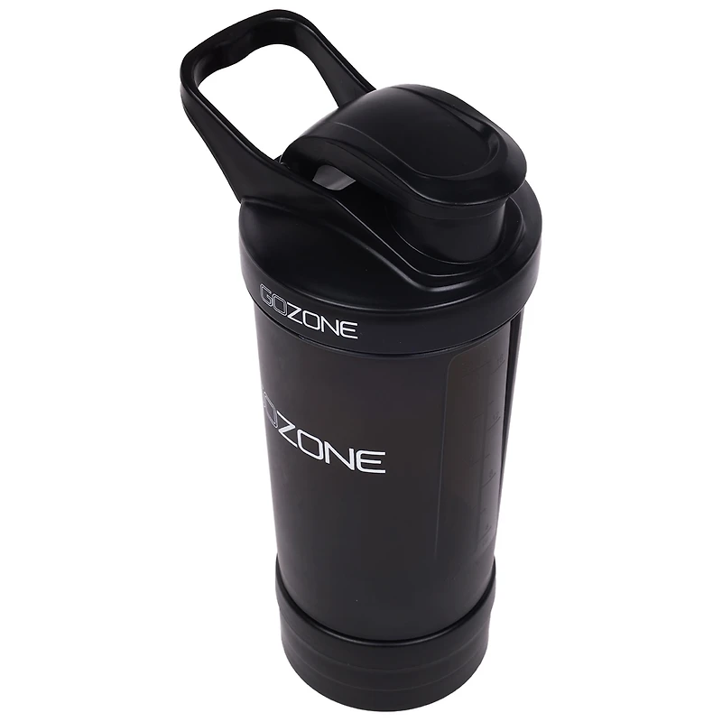 Bouteille mélangeuse GoZone – noire