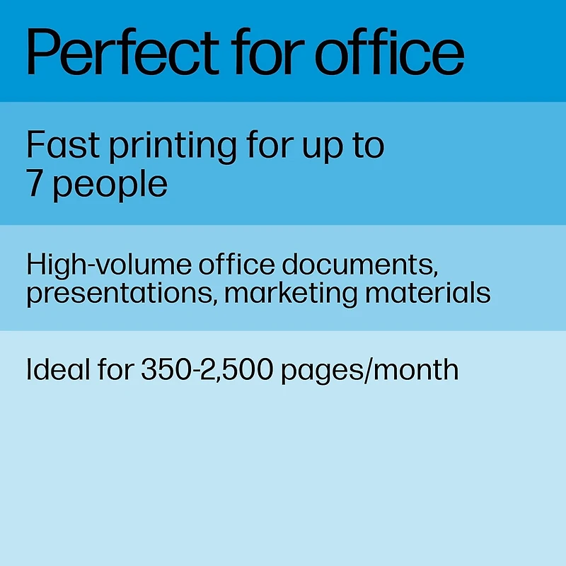 Imprimante monochrome sans fil HP LaserJet Pro 3001dw