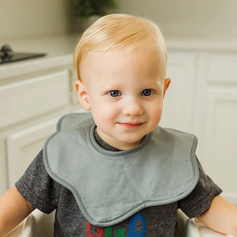 KAFFLE BIB 3PK PINK - FRENCH