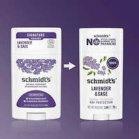 Schmidt's  Lavender & Sage Natural Origin Deodorant, 75 g Deodorant
