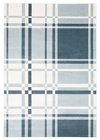 Tapis Lavable ECARPET à Carreaux pour Chambre, Salon, Chambre d'Enfant, Couloir